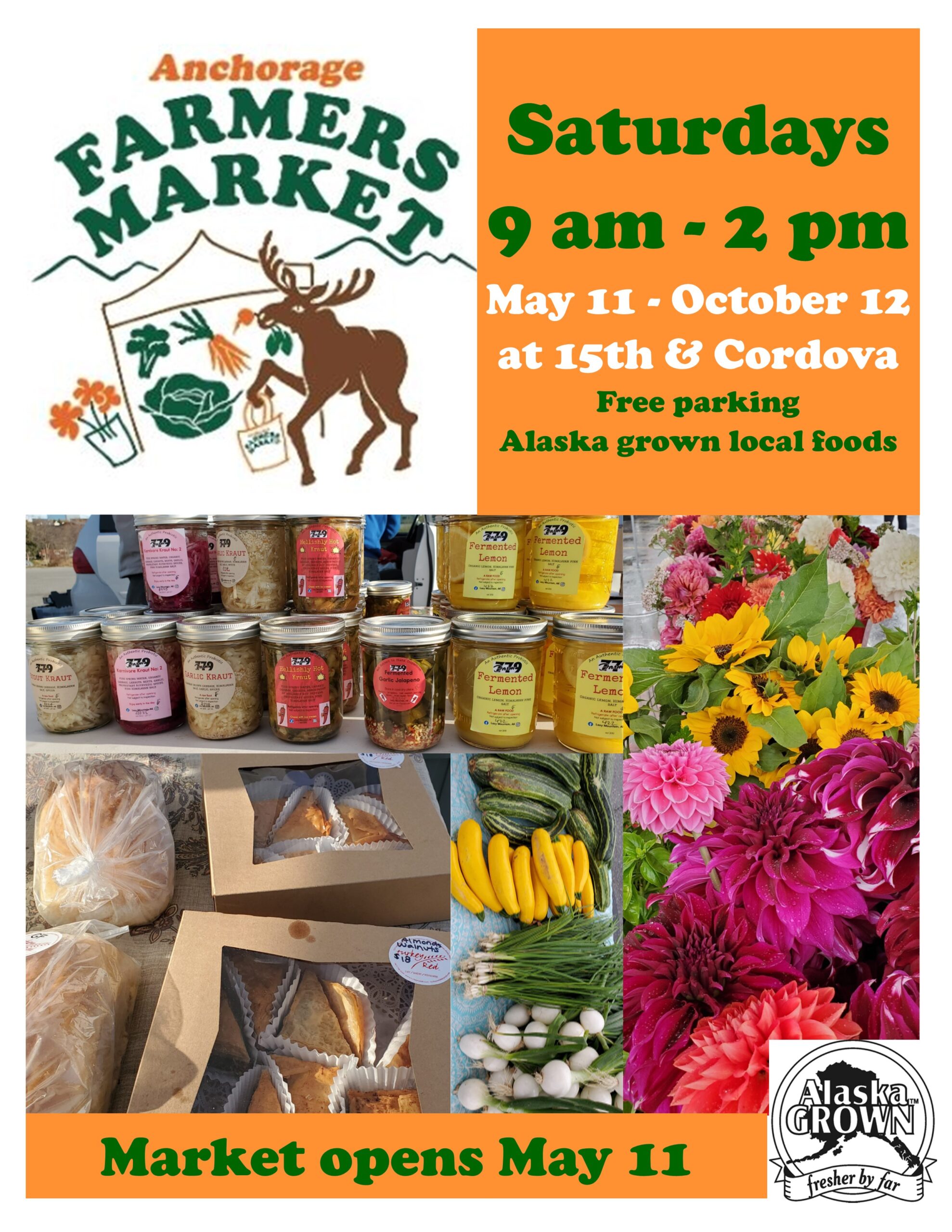 Anchorage Farmers Market – Locally grown! Locally known!